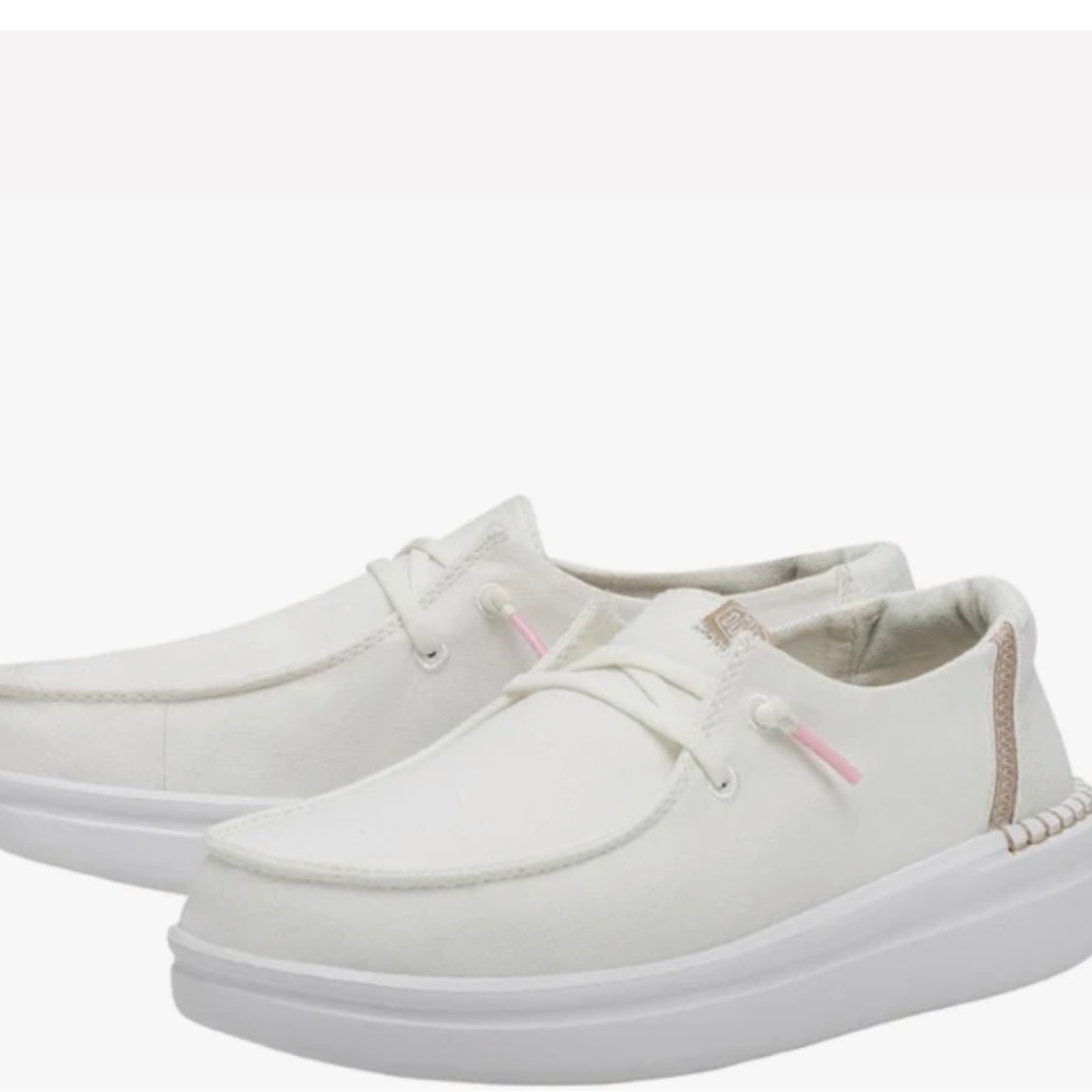 Hey Dude White Platform